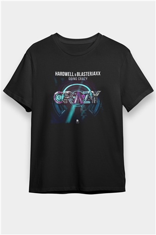 Blasterjaxx Siyah Unisex Tişört T-Shirt - TişörtFabrikası