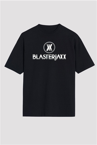 Blasterjaxx Siyah Oversize Tişört Oversize T-shirt - TişörtFabrikası