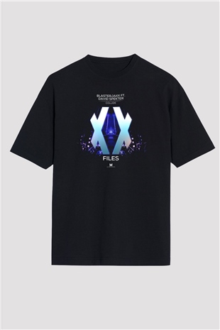 Blasterjaxx Siyah Oversize Tişört Oversize T-shirt - TişörtFabrikası