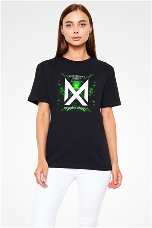 Blasterjaxx Siyah Unisex Tişört T-Shirt - TişörtFabrikası