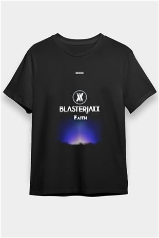 Blasterjaxx Siyah Unisex Tişört T-Shirt - TişörtFabrikası