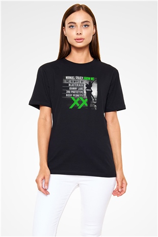 Blasterjaxx Siyah Unisex Tişört T-Shirt - TişörtFabrikası