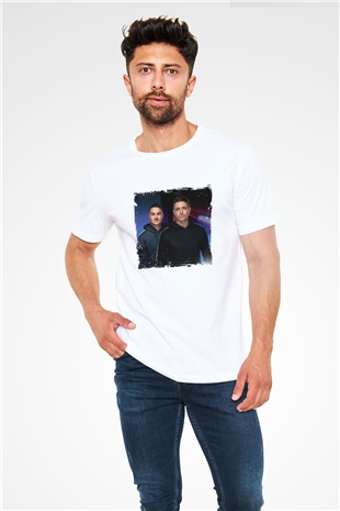 BlasterjaxxBaskılı Beyaz Tişört
