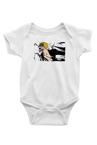 Bleach Baskılı Beyaz Unisex Bebek Body - Zıbın