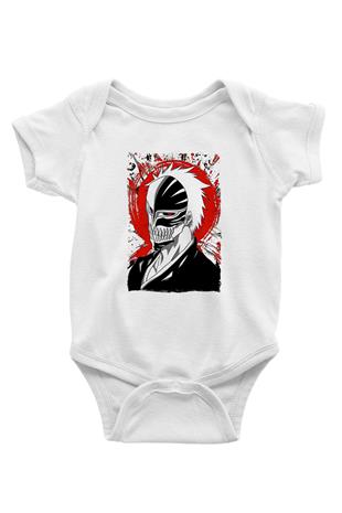 Bleach Baskılı Beyaz Unisex Bebek Body - Zıbın