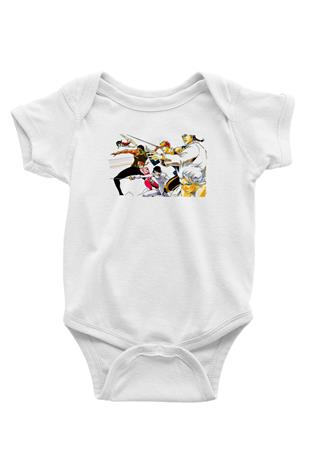 Bleach Baskılı Beyaz Unisex Bebek Body - Zıbın