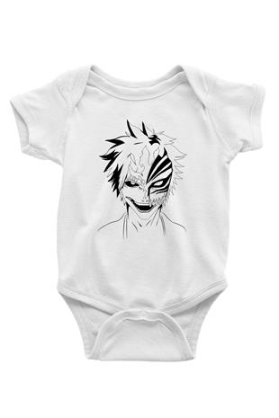Bleach Baskılı Beyaz Unisex Bebek Body - Zıbın