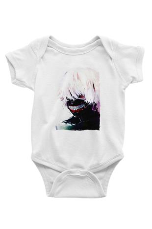 Bleach Baskılı Beyaz Unisex Bebek Body - Zıbın