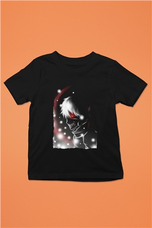 Bleach Baskılı Unisex Siyah Çocuk Tişört - Tshirt