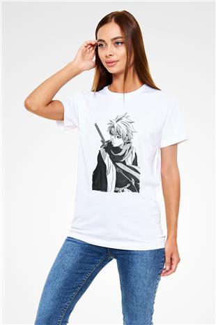 Bleach Unisex Baskılı Beyaz Tişört - Tshirt