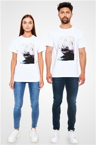 Bleach Unisex Baskılı Beyaz Tişört - Tshirt