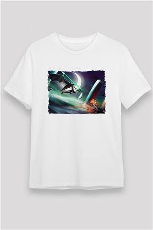 Bleach Unisex Baskılı Beyaz Tişört - Tshirt