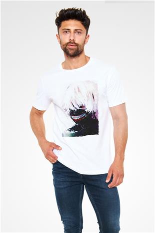 Bleach Unisex Baskılı Beyaz Tişört - Tshirt