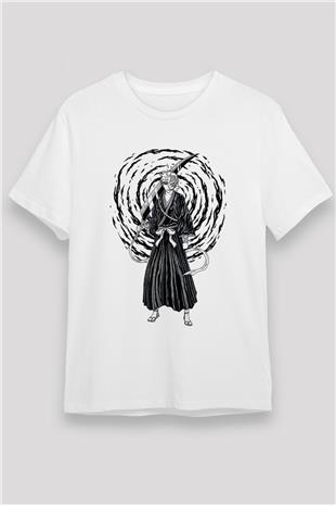Bleach Unisex Baskılı Beyaz Tişört - Tshirt