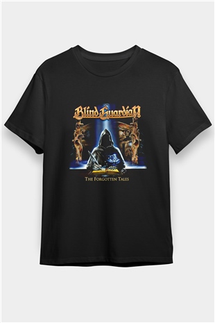 Blind Guardian Baskılı Unisex Siyah Tişört