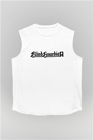 Blind Guardian Beyaz Unisex Kolsuz Tişört