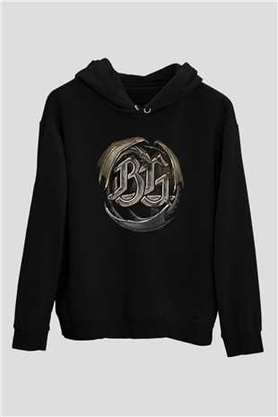 Blind Guardian Siyah Unisex Kapüşonlu Sweatshirt