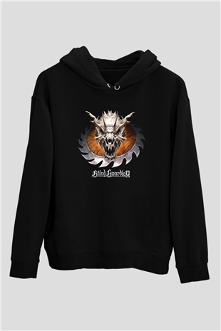 Blind Guardian Siyah Unisex Kapüşonlu Sweatshirt