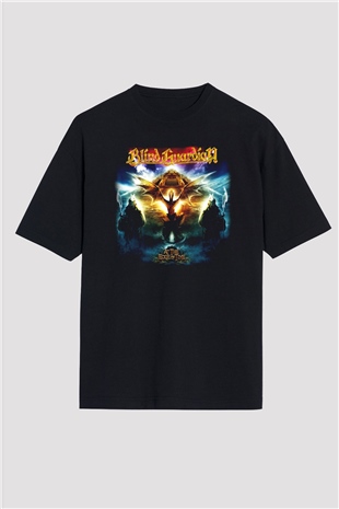 Blind Guardian Siyah Unisex Oversize Tişört T-Shirt