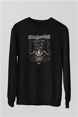 Blind Guardian Siyah Unisex Sweatshirt