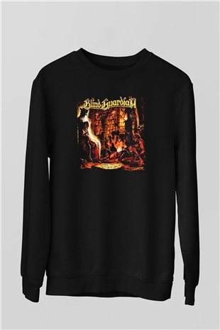 Blind Guardian Siyah Unisex Sweatshirt
