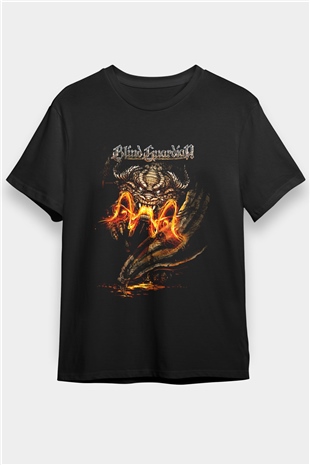 Blind Guardian Siyah Unisex Tişört T-Shirt - TişörtFabrikası