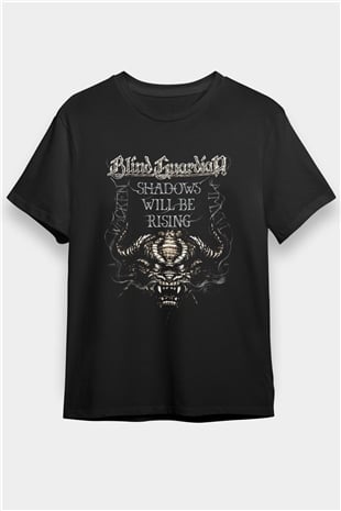 Blind Guardian Siyah Unisex Tişört T-Shirt - TişörtFabrikası