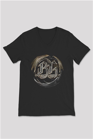 Blind Guardian Siyah Unisex V Yaka Tişört
