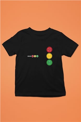 Blink-182 Baskılı Unisex Siyah Çocuk Tişört