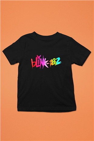 Blink 182 Siyah Unisex Çocuk Tişört