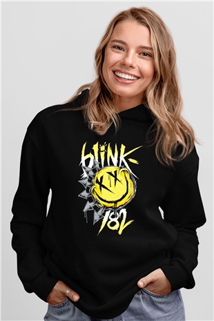 Blink 182 Siyah Unisex Hoodie