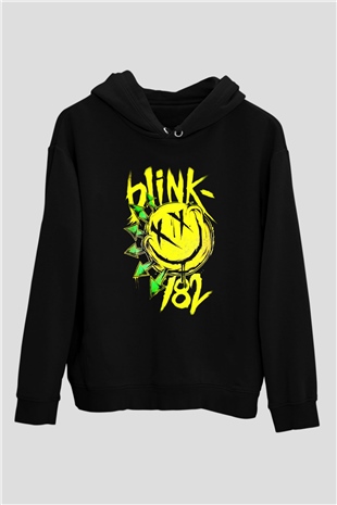 Blink 182 Siyah Unisex Hoodie