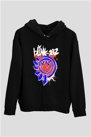 Blink 182 Siyah Unisex Hoodie