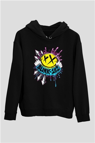 Blink 182 Siyah Unisex Hoodie