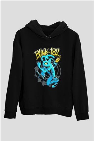Blink 182 Siyah Unisex Hoodie