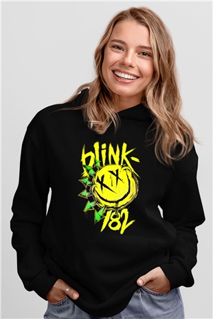 Blink 182 Siyah Unisex Hoodie