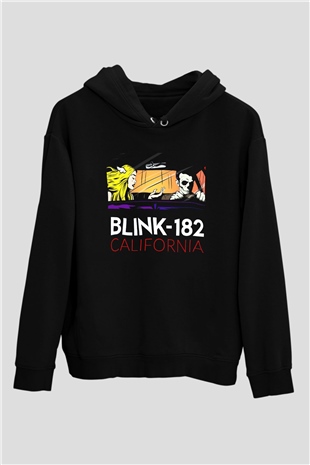 Blink 182 Siyah Unisex Hoodie