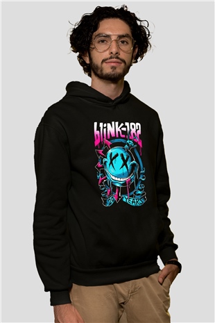 Blink 182 Siyah Unisex Hoodie