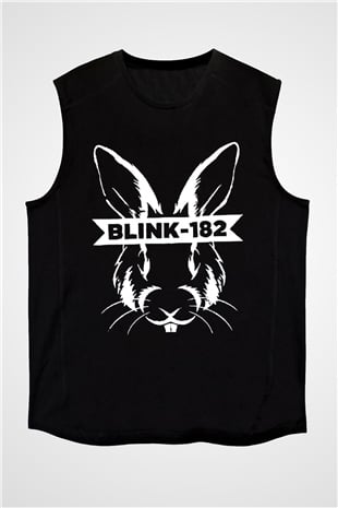 Blink 182 Siyah Unisex Kolsuz Tişört