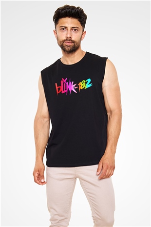 Blink 182 Siyah Unisex Kolsuz Tişört