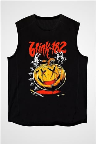 Blink 182 Siyah Unisex Kolsuz Tişört
