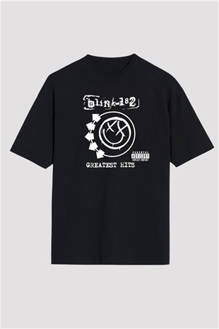 Blink 182 Siyah Unisex Oversize Tişört T-Shirt