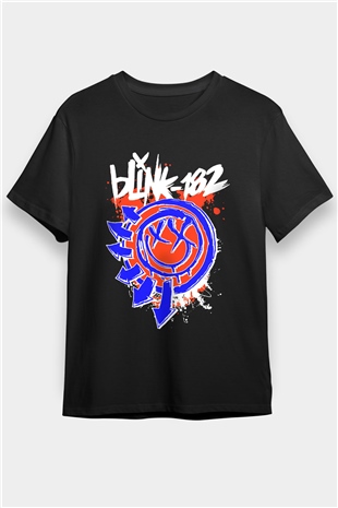 Blink 182 Siyah Unisex Tişört T-Shirt - TişörtFabrikası
