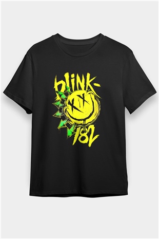 Blink 182 Siyah Unisex Tişört T-Shirt - TişörtFabrikası