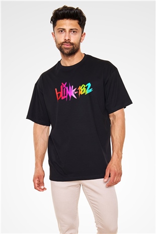 Blink 182 Siyah Oversize Tişört Oversize T-shirt - TişörtFabrikası