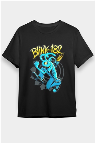 Blink 182 Siyah Unisex Tişört T-Shirt - TişörtFabrikası