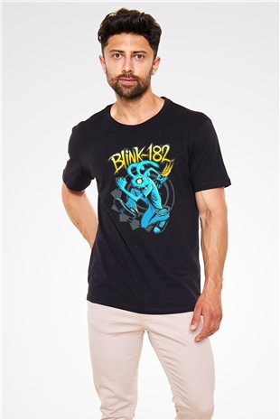 Blink 182 Siyah Unisex Tişört T-Shirt - TişörtFabrikası