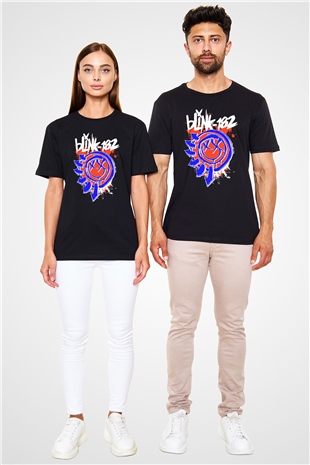 Blink 182 Siyah Unisex Tişört T-Shirt - TişörtFabrikası