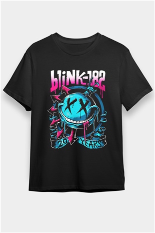 Blink 182 Siyah Unisex Tişört T-Shirt - TişörtFabrikası