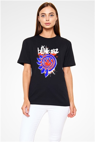 Blink 182 Siyah Unisex Tişört T-Shirt - TişörtFabrikası